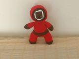 Squid game amigurumi bebek